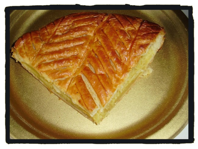 Galette des rois classique à la frangipane