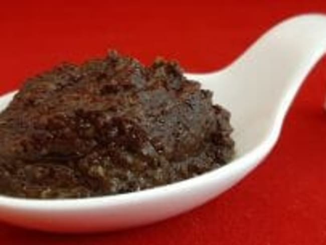 Recette tapenade olive noire maison