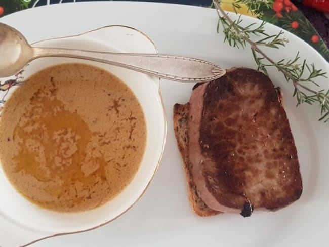 Sauce au foie gras