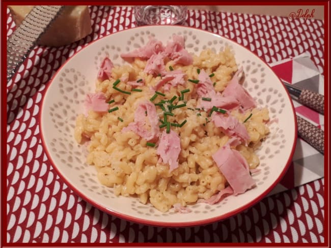 Coquillettes jambon au Thermomix