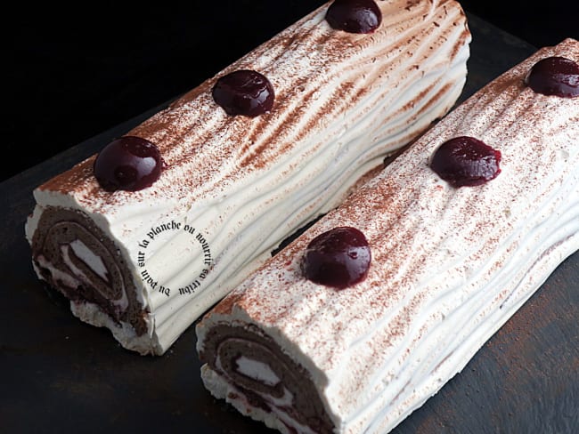 Bûche forêt noire