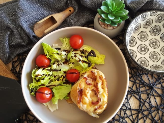 Couronne feuilletée aux restes de raclette : une délicieuse recette anti-gaspi