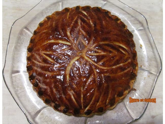 Galette des rois au chocolat praliné