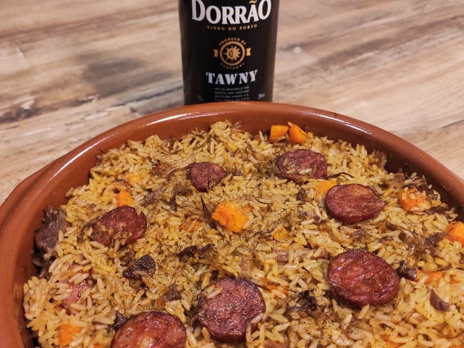 Arroz de Pato ou riz au canard comme au Portugal