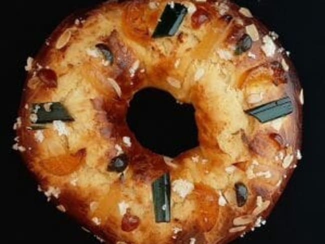 Couronne des rois aux fruits confits