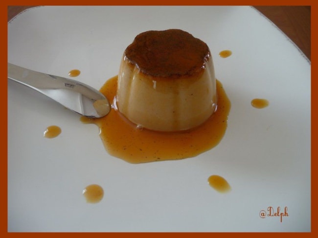 Crèmes caramel et vanille