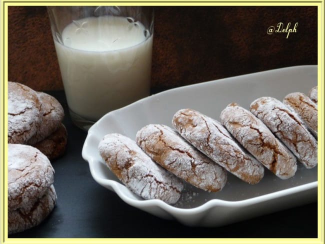 Biscuits craquelés au Nutella