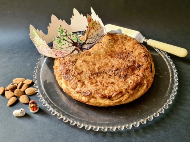 Galette des rois croustillante originale pour l'épiphanie