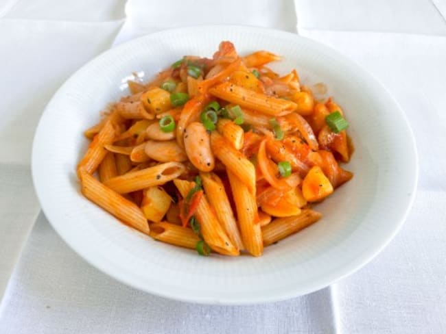 Pasta e fagioli con patate