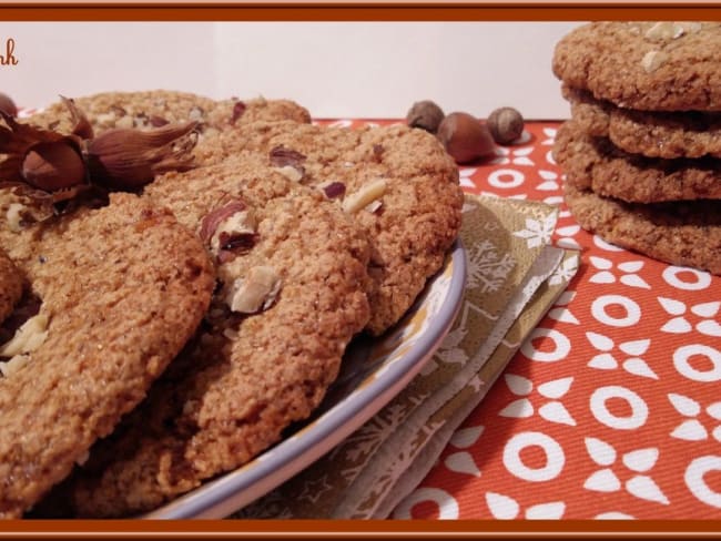 Cookies à la purée de noisettes