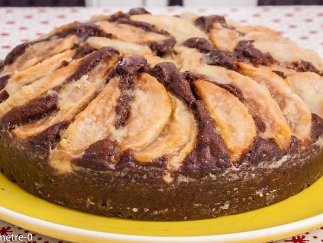 Gâteau poires chocolat