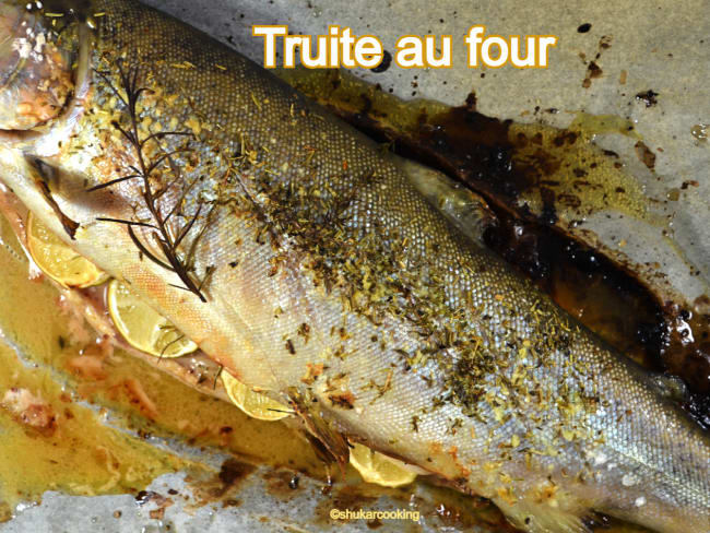 Truite au four