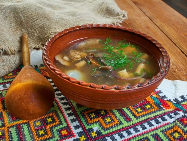 Bouillon de légumes thaï