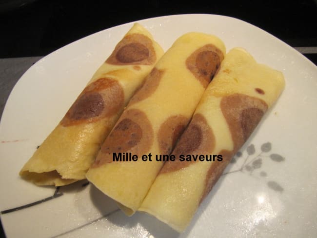 Comment faire des crêpes léopard ?