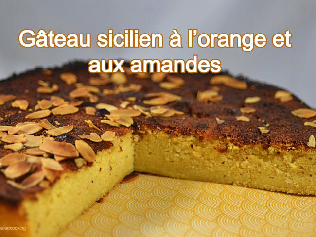 Gâteau sicilien à l’orange et aux amandes