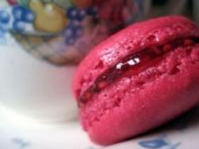 Macarons à la Framboise