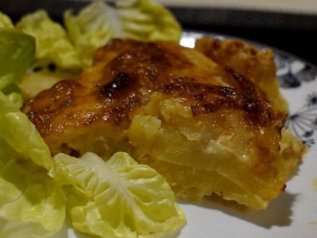 Gratin de pommes de terre au Comté