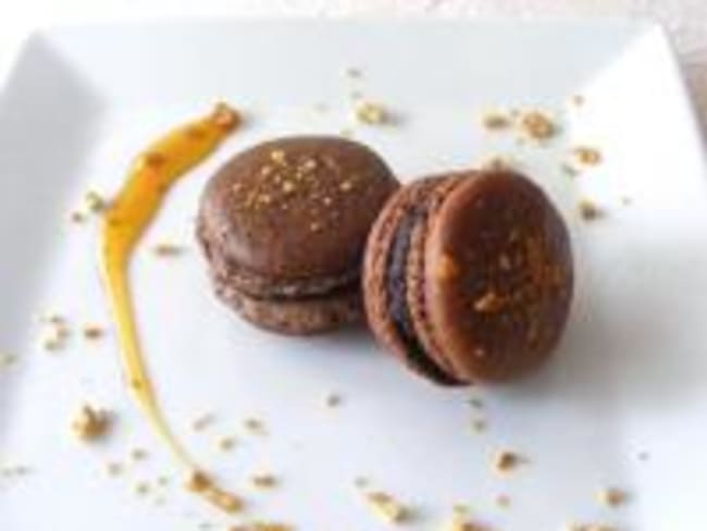 Macarons au Chocolat et à l'Érable