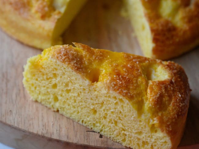 La tarte au sucre d'après une recette de Cédric Grolet