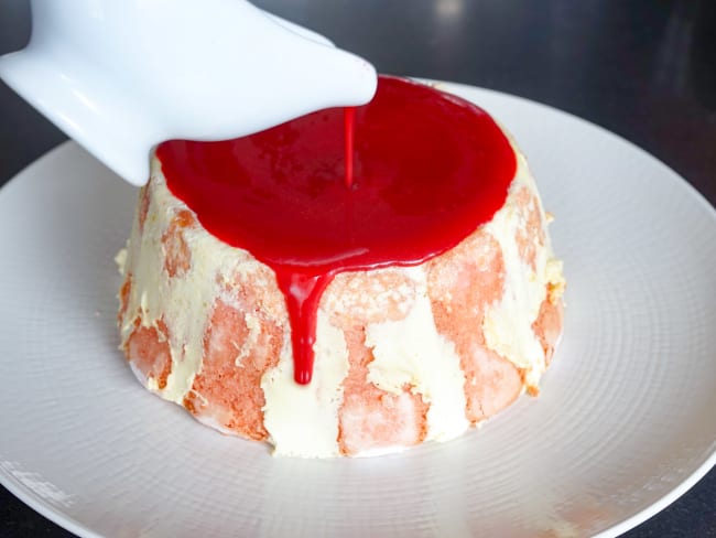 Coulis de fruits rouges (fraise, cassis, framboise...)