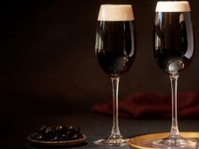 Black Velvet : un cocktail Guiness et champagne