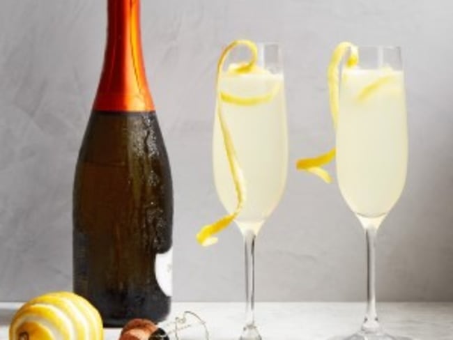 French 75 ; un cocktail de brunch au champagne