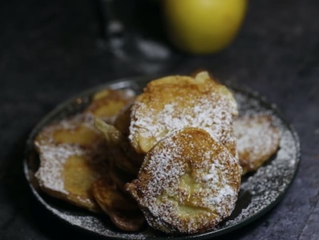 Beignets pommes coco