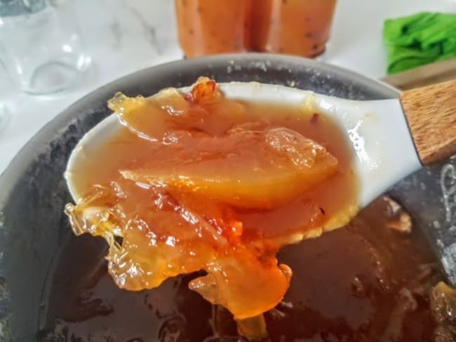 Marmelade de cédrats au jus de poires bio