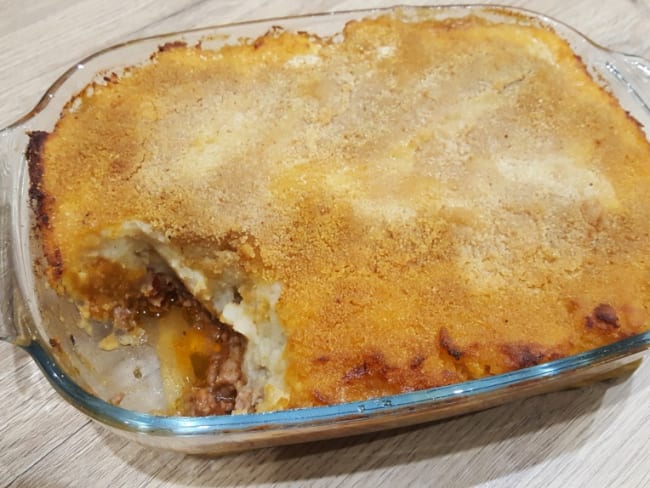 Parmentier de céleri rave