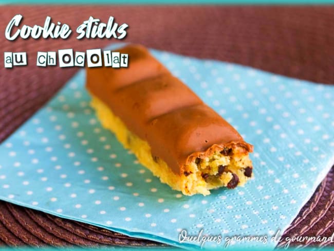 Cookie sticks au chocolat