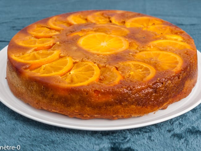Gâteau orange caramel