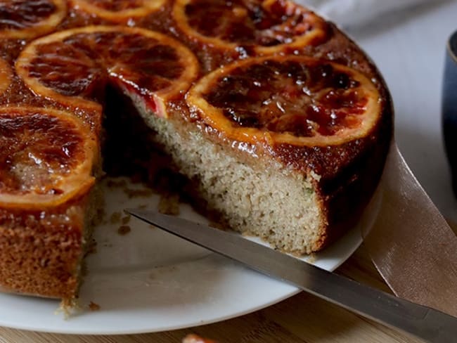 Moelleux à l'orange confite sans gluten lait oeuf