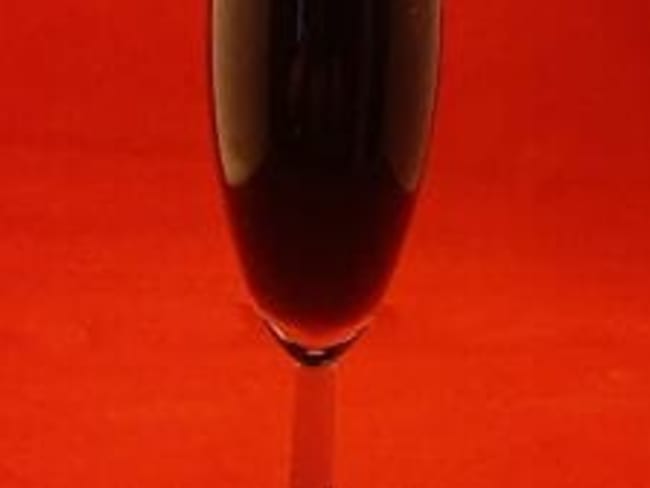 Cocktail Black velvet au champagne et bière Guinness