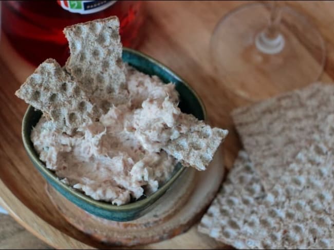 Rillettes de thon au bleu