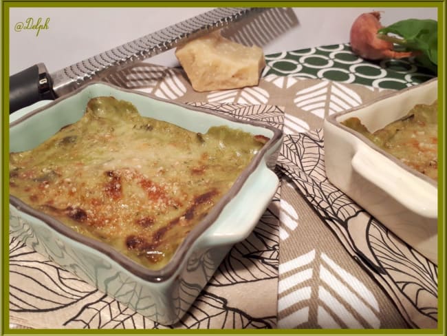 Gratin d’oseille et thon