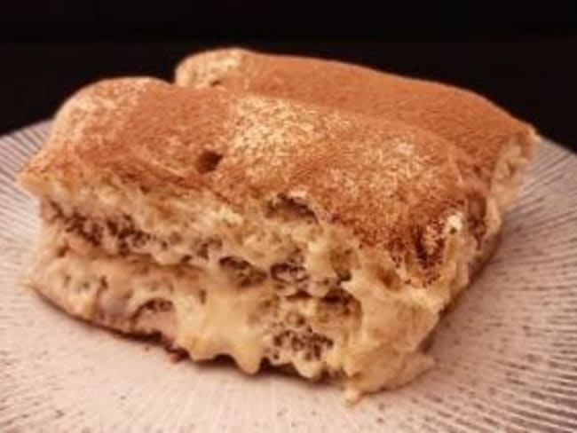 Tiramisu à l'extrait de café