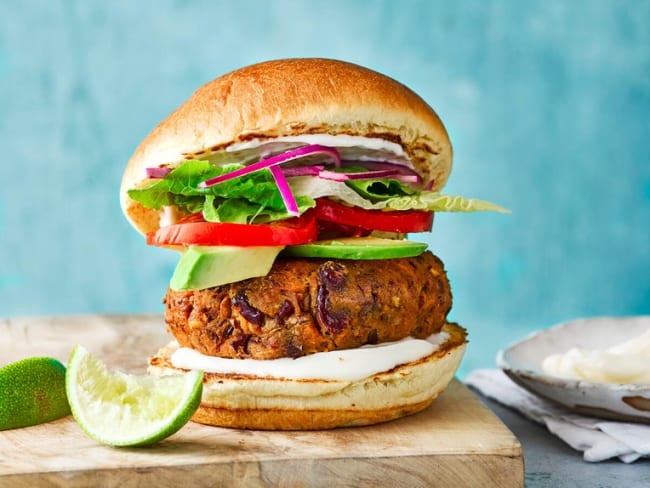 Hamburgers aux patates douces épicées au paprika