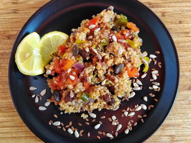 Pilaf de quinoa