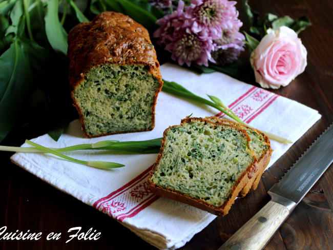 Cake à l’ail des ours