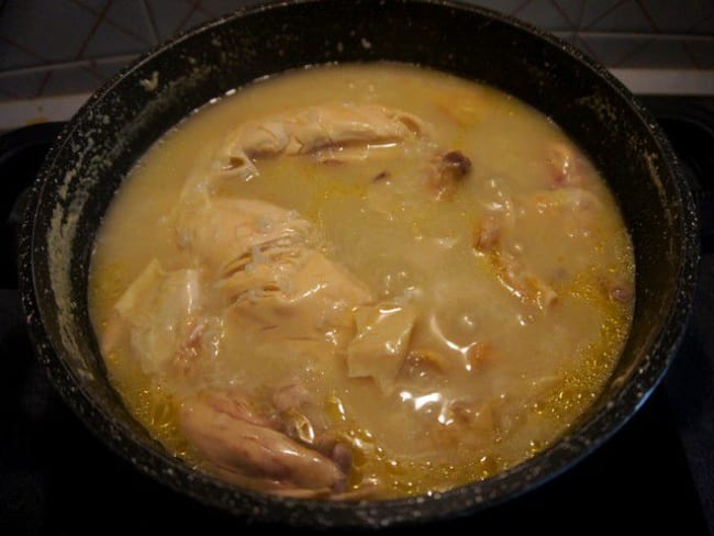 Soupe chinoise au poulet