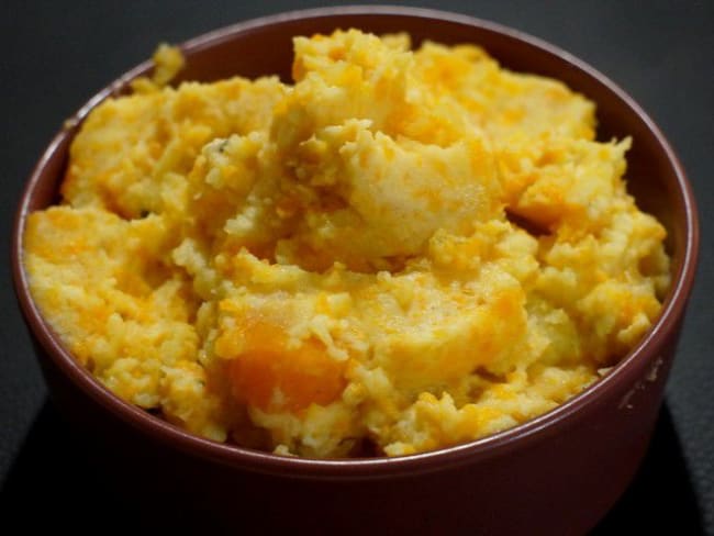 Purée de carottes et pommes de terre