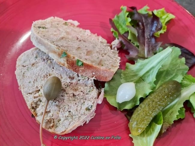 Pain de viande à l'Italienne ou polpettone di carne