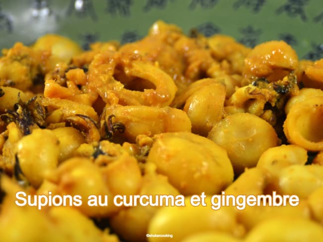 Supions au curcuma et gingembre