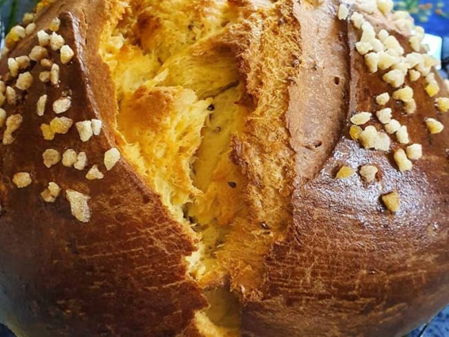 La mouna, la brioche de Pâques de ma belle -mère