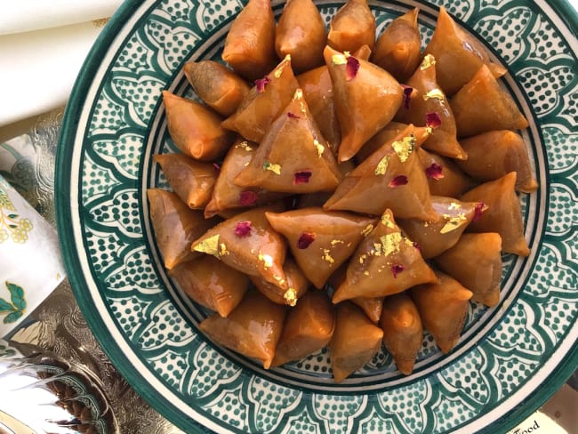 Briouates aux amandes comme au Maroc