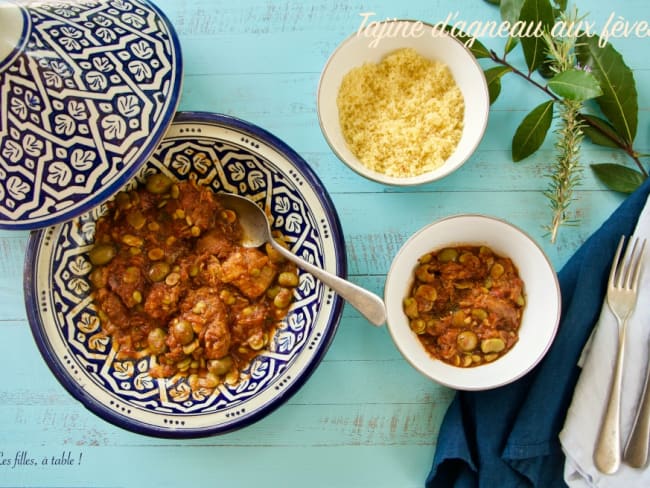 Tajine d’agneau aux fèves, une autre façon de cuisiner l'agneau pour Pâques