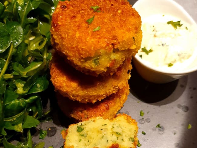 Croquettes de poisson à la coriandre