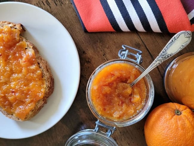 Confiture d'oranges et oranges sanguines