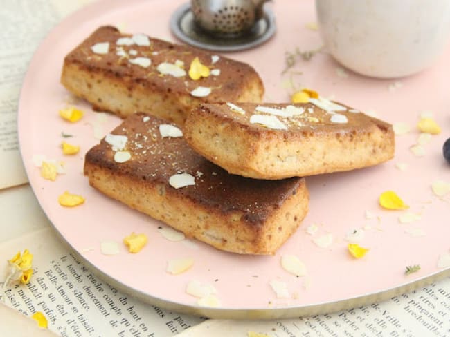 Biscuits vegan à l'amande façon financiers