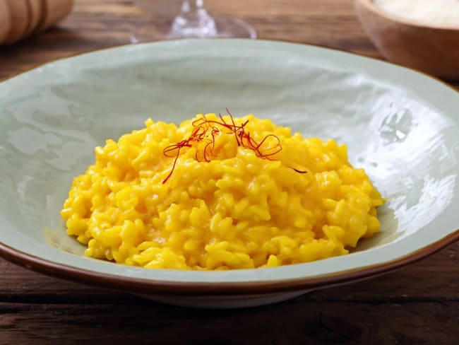 Risotto au safran